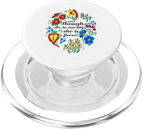 Shakespeare-Zitat "Though She Be But Little She Is Fiercee" PopSockets PopGrip für MagSafe Shakespeare-Zitat "Though She Be But Little She Is Fiercee" PopSockets PopGrip für MagSafe von Retro Sun Tees