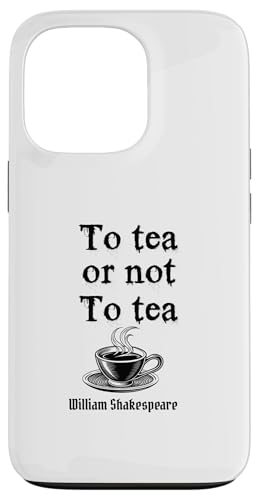 Shakespeare-Zitat "To Tea or not to Tea Gift Play Hülle für iPhone 13 Pro Shakespeare-Zitat "To Tea or not to Tea Gift Play Hülle für iPhone 13 Pro von Retro Sun Tees
