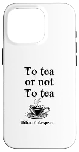 Shakespeare-Zitat "To Tea or not to Tea Gift Play Hülle für iPhone 16 Pro Shakespeare-Zitat "To Tea or not to Tea Gift Play Hülle für iPhone 16 Pro von Retro Sun Tees