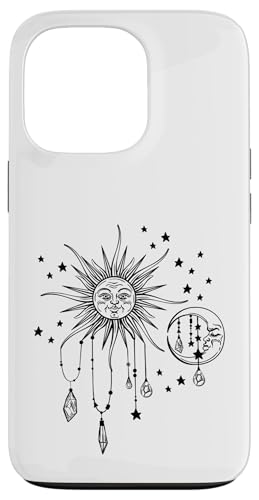 Sonne Mond Sterne Mystical Vintage Himmlisch Boho Stil Hülle für iPhone 13 Pro Sonne Mond Sterne Mystical Vintage Himmlisch Boho Stil Hülle für iPhone 13 Pro von Retro Sun Tees