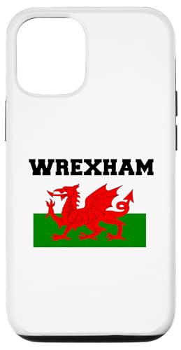 Wrexham Town walisische Flagge Walisischer Drache Hülle für iPhone 12/12 Pro von Retro Sun Tees
