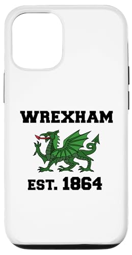 Wrexham Wales Flagge, walisisches Drachen-Team, 1864 Hülle für iPhone 12/12 Pro von Retro Sun Tees