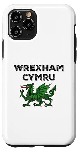 Wrexham Wales Flagge Walisischer Drache Cymru Hülle für iPhone 11 Pro von Retro Sun Tees