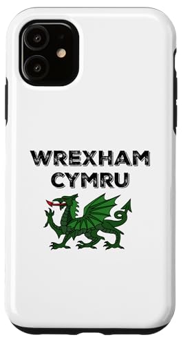 Wrexham Wales Flagge Walisischer Drache Cymru Hülle für iPhone 11 Wrexham Wales Flagge Walisischer Drache Cymru Hülle für iPhone 11 von Retro Sun Tees