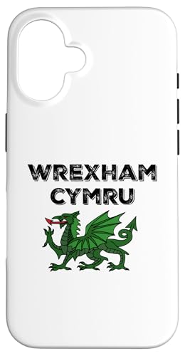 Wrexham Wales Flagge Walisischer Drache Cymru Hülle für iPhone 16 Wrexham Wales Flagge Walisischer Drache Cymru Hülle für iPhone 16 von Retro Sun Tees