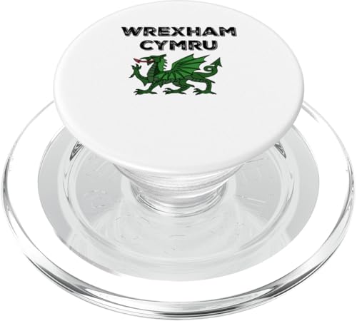 Wrexham Wales Flagge Walisischer Drache Cymru PopSockets PopGrip für MagSafe Wrexham Wales Flagge Walisischer Drache Cymru PopSockets PopGrip für MagSafe von Retro Sun Tees
