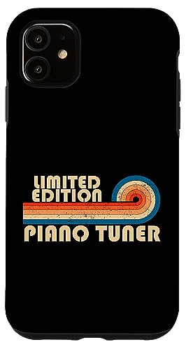 PIANO TUNER Funny Job Title Profession Birthday Worker Hülle für iPhone 11 PIANO TUNER Funny Job Title Profession Birthday Worker Hülle für iPhone 11 von Retro Vintage Work Birthday