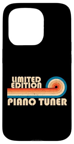 PIANO TUNER Funny Job Title Profession Birthday Worker Hülle für iPhone 15 Pro PIANO TUNER Funny Job Title Profession Birthday Worker Hülle für iPhone 15 Pro von Retro Vintage Work Birthday