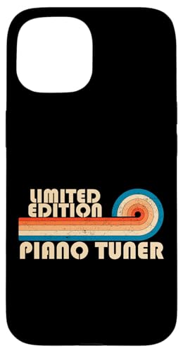 PIANO TUNER Funny Job Title Profession Birthday Worker Hülle für iPhone 15 PIANO TUNER Funny Job Title Profession Birthday Worker Hülle für iPhone 15 von Retro Vintage Work Birthday