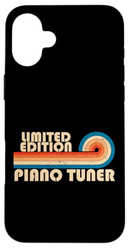PIANO TUNER Funny Job Title Profession Birthday Worker Hülle für iPhone 16 Plus PIANO TUNER Funny Job Title Profession Birthday Worker Hülle für iPhone 16 Plus von Retro Vintage Work Birthday