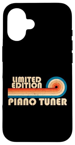 PIANO TUNER Funny Job Title Profession Birthday Worker Hülle für iPhone 16 PIANO TUNER Funny Job Title Profession Birthday Worker Hülle für iPhone 16 von Retro Vintage Work Birthday