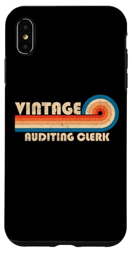 Vintage Auditing Clerk Job Title Birthday Idea Hülle für iPhone XS Max Vintage Auditing Clerk Job Title Birthday Idea Hülle für iPhone XS Max von Retro Vintage Work Birthday