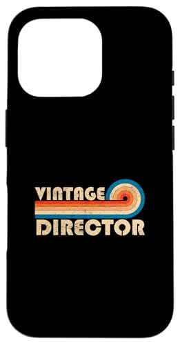 Vintage Director Job Title Birthday Idea Hülle für iPhone 16 Pro Vintage Director Job Title Birthday Idea Hülle für iPhone 16 Pro von Retro Vintage Work Birthday