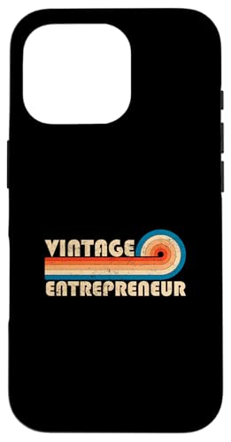Vintage Entrepreneur Job Title Birthday Idea Hülle für iPhone 16 Pro Vintage Entrepreneur Job Title Birthday Idea Hülle für iPhone 16 Pro von Retro Vintage Work Birthday