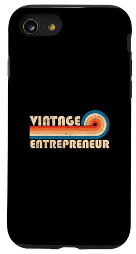 Vintage Entrepreneur Job Title Birthday Idea Hülle für iPhone SE (2020) / 7 / 8 von Retro Vintage Work Birthday