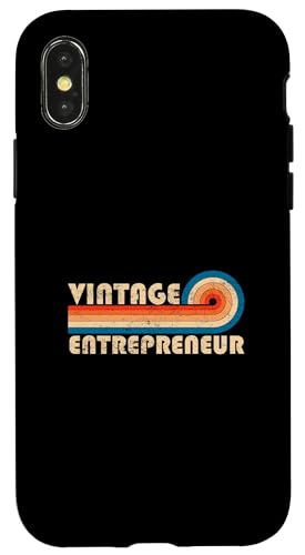 Vintage Entrepreneur Job Title Birthday Idea Hülle für iPhone X/XS Vintage Entrepreneur Job Title Birthday Idea Hülle für iPhone X/XS von Retro Vintage Work Birthday