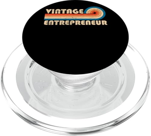 Vintage Entrepreneur Job Title Birthday Idea PopSockets PopGrip für MagSafe Vintage Entrepreneur Job Title Birthday Idea PopSockets PopGrip für MagSafe von Retro Vintage Work Birthday