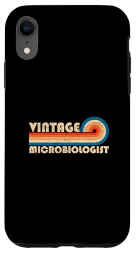 Vintage Microbiologist Job Title Birthday Idea Hülle für iPhone XR Vintage Microbiologist Job Title Birthday Idea Hülle für iPhone XR von Retro Vintage Work Birthday