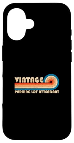 Vintage Parking Lot Attendant Job Title Birthday Idea Hülle für iPhone 16 Vintage Parking Lot Attendant Job Title Birthday Idea Hülle für iPhone 16 von Retro Vintage Work Birthday
