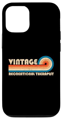 Vintage Recreational Therapist Job Title Birthday Idea Hülle für iPhone 12/12 Pro von Retro Vintage Work Birthday