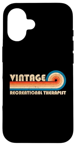 Vintage Recreational Therapist Job Title Birthday Idea Hülle für iPhone 16 Vintage Recreational Therapist Job Title Birthday Idea Hülle für iPhone 16 von Retro Vintage Work Birthday