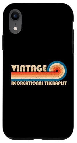 Vintage Recreational Therapist Job Title Birthday Idea Hülle für iPhone XR Vintage Recreational Therapist Job Title Birthday Idea Hülle für iPhone XR von Retro Vintage Work Birthday