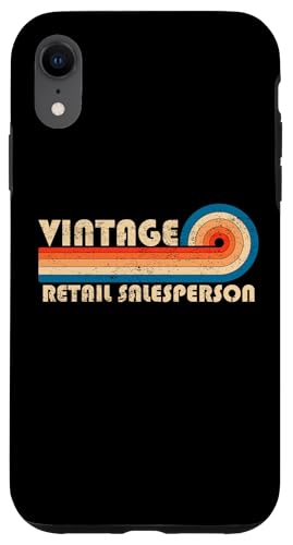Vintage Retail Salesperson Job Title Birthday Idea Hülle für iPhone XR Vintage Retail Salesperson Job Title Birthday Idea Hülle für iPhone XR von Retro Vintage Work Birthday