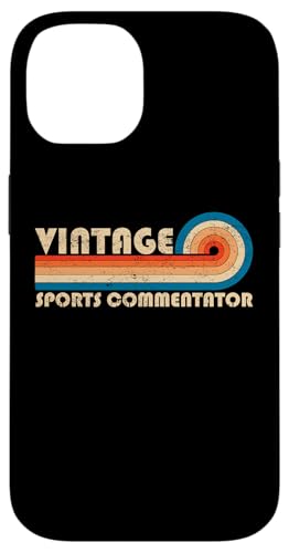 Vintage Sports Commentator Job Title Birthday Idea Hülle für iPhone 14 Vintage Sports Commentator Job Title Birthday Idea Hülle für iPhone 14 von Retro Vintage Work Birthday