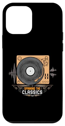 Spinning The Classics Turntable Vinyl Record Hülle für iPhone 12 mini Spinning The Classics Turntable Vinyl Record Hülle für iPhone 12 mini von Retro Vinyl Record Player Designs