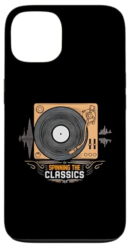 Spinning The Classics Turntable Vinyl Record Hülle für iPhone 13 Spinning The Classics Turntable Vinyl Record Hülle für iPhone 13 von Retro Vinyl Record Player Designs