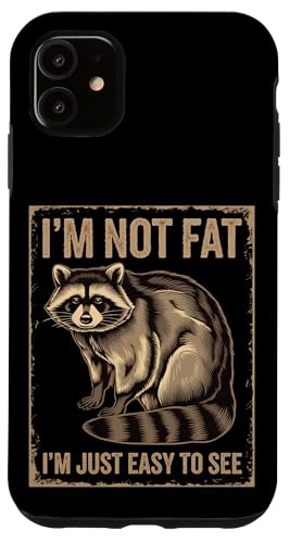 Lustiger Waschbär Mollig Tier Humor Gemütlich Faul Hülle für iPhone 11 Lustiger Waschbär Mollig Tier Humor Gemütlich Faul Hülle für iPhone 11 von Retro Waschbär Tierliebhaber Humor Geschenk