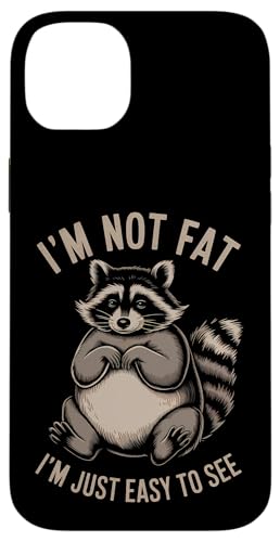 Lustiger Waschbär Mollig Tier Humor Gemütlich Faul Hülle für iPhone 14 Plus von Retro Waschbär Tierliebhaber Humor Geschenk