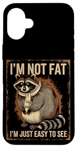 Lustiger Waschbär Mollig Tier Humor Gemütlich Faul Hülle für iPhone 16 Plus Lustiger Waschbär Mollig Tier Humor Gemütlich Faul Hülle für iPhone 16 Plus von Retro Waschbär Tierliebhaber Humor Geschenk