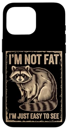 Lustiger Waschbär Mollig Tier Humor Gemütlich Faul Hülle für iPhone 16 Pro Max Lustiger Waschbär Mollig Tier Humor Gemütlich Faul Hülle für iPhone 16 Pro Max von Retro Waschbär Tierliebhaber Humor Geschenk