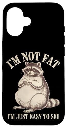 Lustiger Waschbär Mollig Tier Humor Gemütlich Faul Hülle für iPhone 16 Lustiger Waschbär Mollig Tier Humor Gemütlich Faul Hülle für iPhone 16 von Retro Waschbär Tierliebhaber Humor Geschenk