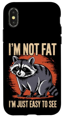 Lustiger Waschbär Mollig Tier Humor Gemütlich Faul Hülle für iPhone X/XS Lustiger Waschbär Mollig Tier Humor Gemütlich Faul Hülle für iPhone X/XS von Retro Waschbär Tierliebhaber Humor Geschenk