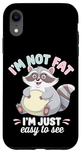 Lustiger Waschbär Mollig Tier Humor Gemütlich Faul Hülle für iPhone XR Lustiger Waschbär Mollig Tier Humor Gemütlich Faul Hülle für iPhone XR von Retro Waschbär Tierliebhaber Humor Geschenk