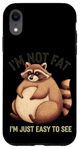 Lustiger Waschbär Mollig Tier Humor Gemütlich Faul Hülle für iPhone XR Lustiger Waschbär Mollig Tier Humor Gemütlich Faul Hülle für iPhone XR von Retro Waschbär Tierliebhaber Humor Geschenk