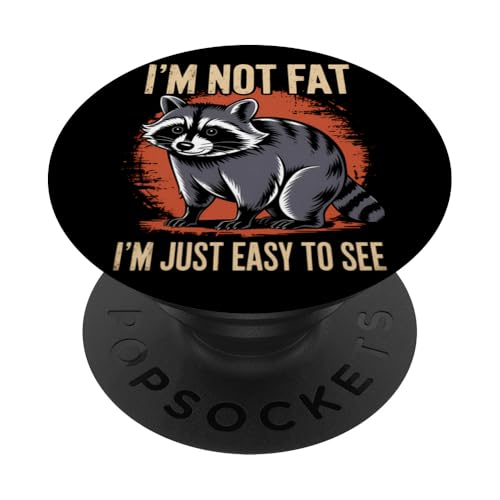 Lustiger Waschbär Mollig Tier Humor Gemütlich Faul PopSockets Klebender PopGrip Lustiger Waschbär Mollig Tier Humor Gemütlich Faul PopSockets Klebender PopGrip von Retro Waschbär Tierliebhaber Humor Geschenk