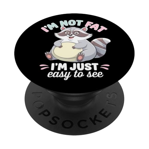 Lustiger Waschbär Mollig Tier Humor Gemütlich Faul PopSockets Klebender PopGrip Lustiger Waschbär Mollig Tier Humor Gemütlich Faul PopSockets Klebender PopGrip von Retro Waschbär Tierliebhaber Humor Geschenk