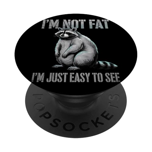 Lustiger Waschbär Mollig Tier Humor Gemütlich Faul PopSockets Klebender PopGrip Lustiger Waschbär Mollig Tier Humor Gemütlich Faul PopSockets Klebender PopGrip von Retro Waschbär Tierliebhaber Humor Geschenk