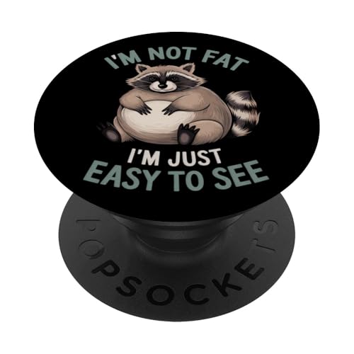 Lustiger Waschbär Mollig Tier Humor Gemütlich Faul PopSockets Klebender PopGrip Lustiger Waschbär Mollig Tier Humor Gemütlich Faul PopSockets Klebender PopGrip von Retro Waschbär Tierliebhaber Humor Geschenk