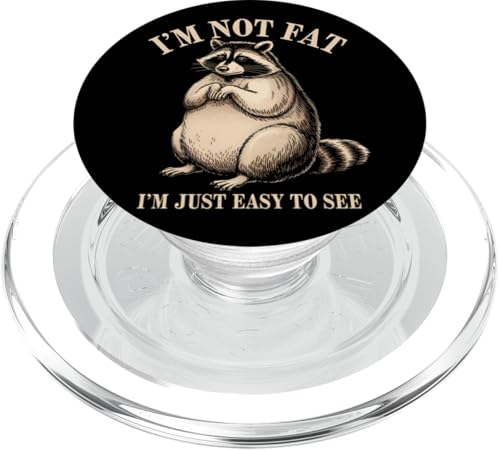 Lustiger Waschbär Mollig Tier Humor Gemütlich Faul PopSockets PopGrip für MagSafe Lustiger Waschbär Mollig Tier Humor Gemütlich Faul PopSockets PopGrip für MagSafe von Retro Waschbär Tierliebhaber Humor Geschenk