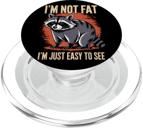 Lustiger Waschbär Mollig Tier Humor Gemütlich Faul PopSockets PopGrip für MagSafe Lustiger Waschbär Mollig Tier Humor Gemütlich Faul PopSockets PopGrip für MagSafe von Retro Waschbär Tierliebhaber Humor Geschenk