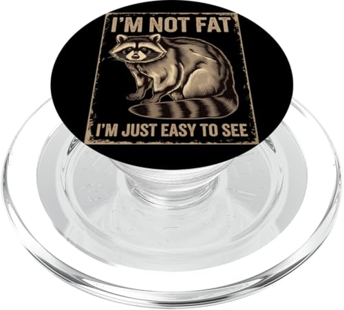 Lustiger Waschbär Mollig Tier Humor Gemütlich Faul PopSockets PopGrip für MagSafe Lustiger Waschbär Mollig Tier Humor Gemütlich Faul PopSockets PopGrip für MagSafe von Retro Waschbär Tierliebhaber Humor Geschenk
