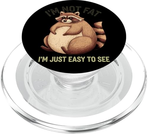 Lustiger Waschbär Mollig Tier Humor Gemütlich Faul PopSockets PopGrip für MagSafe Lustiger Waschbär Mollig Tier Humor Gemütlich Faul PopSockets PopGrip für MagSafe von Retro Waschbär Tierliebhaber Humor Geschenk