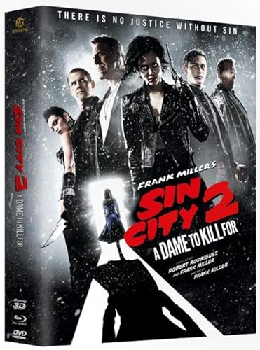 Sin City 2 - A Dame to Kill For - Mega Limited Mediabook - Cover A - Blu-ray + DVD ( inkl. 3D )+ 3 Poster von RetroGold 63
