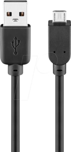 3er Set Micro USB Kabel 40cm Schwarz Android Schnellladekabel für Samsung Galaxy S7 S6 S7 Edge S5, Note 5, PS4 von Retrogame