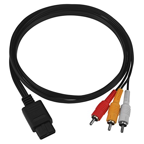 AV Kabel Passend Für Nintendo Gamecube, SNES, N64, GC, NGC NINTENDO 64 SNES GC N64 SUPER NINTENDO von Retrogame
