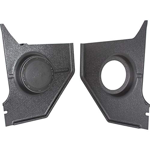 RETROSOUND KP-F39-6768 Kickpanels für Ford Mustang 1967-68, schwarz ohne Lautsprecher von Retrosound